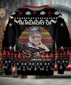 Dale Earnhardt Nascar Woolen Christmas Sweater