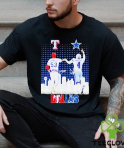 Dallas Adolis García And Dak Prescott Signatures Shirt - Limotees