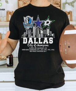 Dallas City Of Champions NBA Final Champions T Shirt