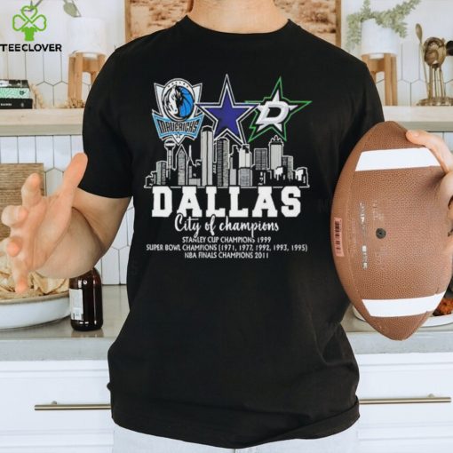 Dallas City Of Champions NBA Final Champions T Shirt