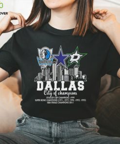 Dallas City Of Champions NBA Final Champions T Shirt