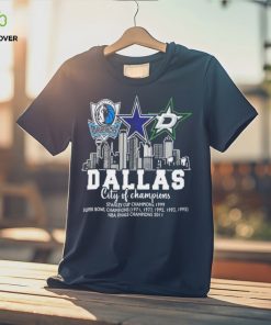 Dallas City Of Champions NBA Final Champions T Shirt