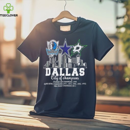 Dallas City Of Champions NBA Final Champions T Shirt