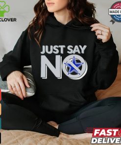 Dallas Cowboy just say no shirt