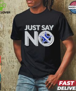 Dallas Cowboy just say no shirt
