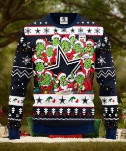 Dallas Cowboys 12 Grinch Xmas Day Xmas Ugly Christmas Sweater Best Christmas Gift Ideas