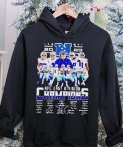 Dallas Cowboys 2023 NFC East Division Champions signatures hoodie, sweater, longsleeve, shirt v-neck, t-shirt