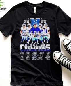 Dallas Cowboys 2023 NFC East Division Champions signatures hoodie, sweater, longsleeve, shirt v-neck, t-shirt