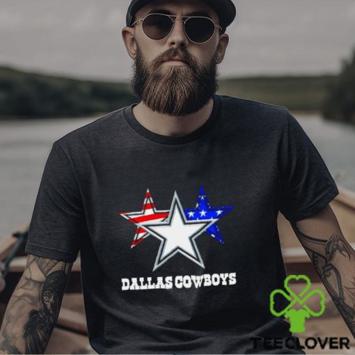 Dallas Cowboys 3 stars logo flag hoodie, sweater, longsleeve, shirt v-neck, t-shirt