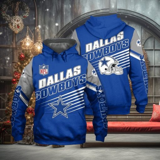 Dallas Cowboys 3D Printed Hoodie Ver 82