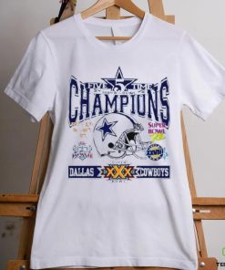 Dallas Cowboys 5 Time Super Bowl Champions Shirt