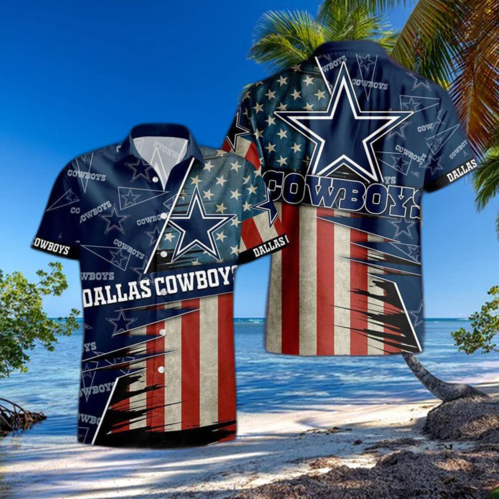 mens dallas cowboys hawaiian shirt