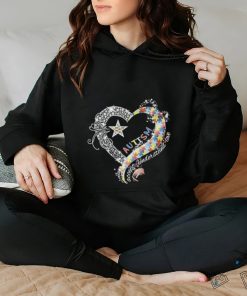 Dallas Cowboys Autism Accept Understand Love Football T Shirt