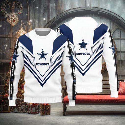 Dallas Cowboys Basic Ugly Christmas Sweater For Fans
