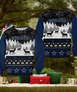 Dallas Cowboys Casual Christmas Sweatshirt Sweater 3D Gift For Fans