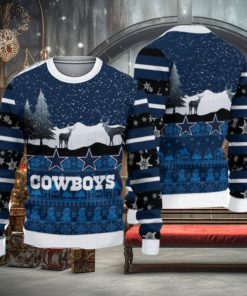 Dallas Cowboys Casual Ugly Christmas Sweater 3D Gift For Fans