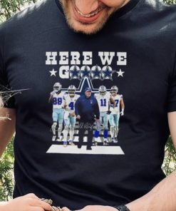 Dallas Cowboys Champions Here We Gooooo Abbey Road Signatures Shirt