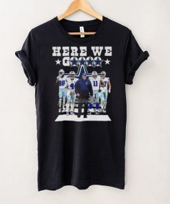 Dallas Cowboys Champions Here We Gooooo Abbey Road Signatures Shirt