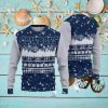 Georgia Bulldogs Mickey Player Custom Name And Number Ugly Christmas Sweater