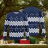 Dallas Cowboys Christmas Pattern Knitted Sweater