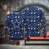 Merry Christmas Santa And Beer Aint No Laws When Youre Drinking With Claus For Christmas Gifts Ugly Christmas Wool Knitted Sweater