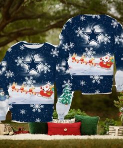 Dallas Cowboys Cool Christmas Sweatshirt Sweater 3D Gift For Fans