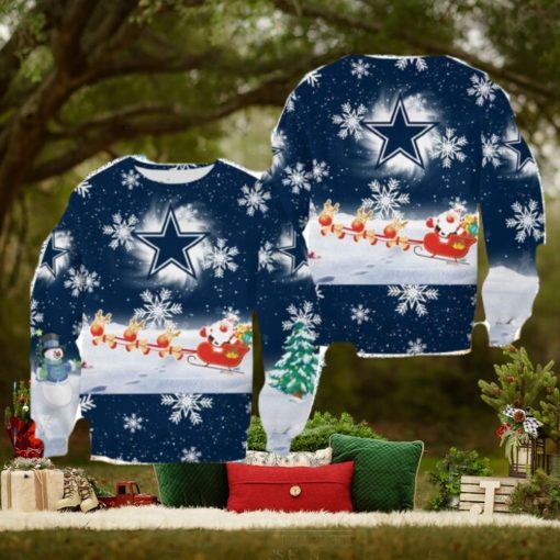 Dallas Cowboys Cool Christmas Sweathoodie, sweater, longsleeve, shirt v-neck, t-shirt Sweater 3D Gift For Fans