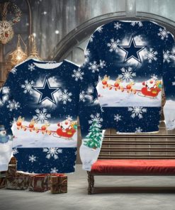 Dallas Cowboys Cool Christmas Sweathoodie, sweater, longsleeve, shirt v-neck, t-shirt Sweater 3D Gift For Fans