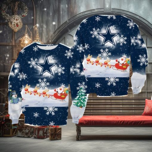 Dallas Cowboys Cool Christmas Sweathoodie, sweater, longsleeve, shirt v-neck, t-shirt Sweater 3D Gift For Fans