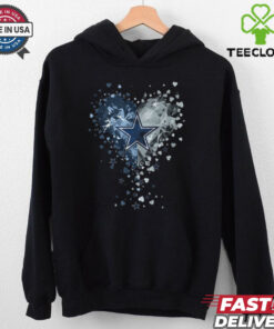 Dallas Cowboys Crystal Heart Shirt