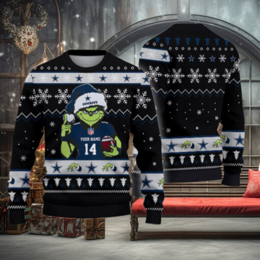 Dallas Cowboys Custom Chrismas Ugly Sweater