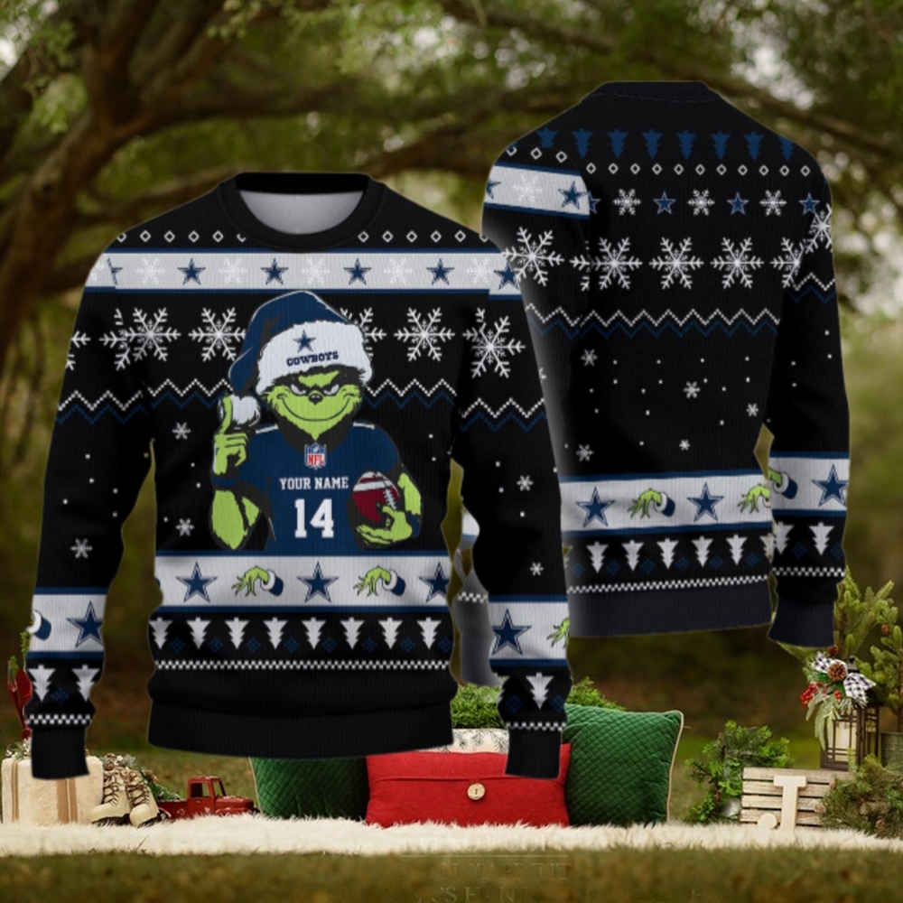 Dallas Cowboys Custom Chrismas Ugly Sweater Dallas Cowboys Custom Chrismas Ugly Sweater