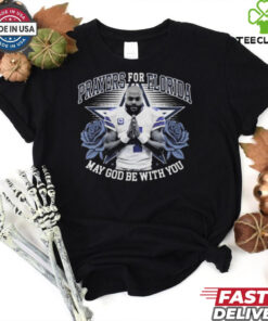 Dallas Cowboys Dak Prescott Prayers For Florida May God Be With You T Shirt