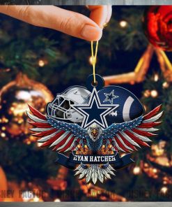 Dallas Cowboys Decorations, Eagles Christmas Ornaments