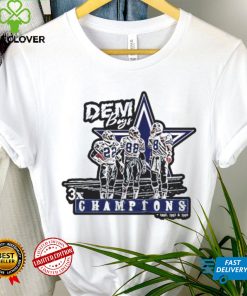 Dallas Cowboys Dem Boys Of The 90’s 3x Champions Shirt