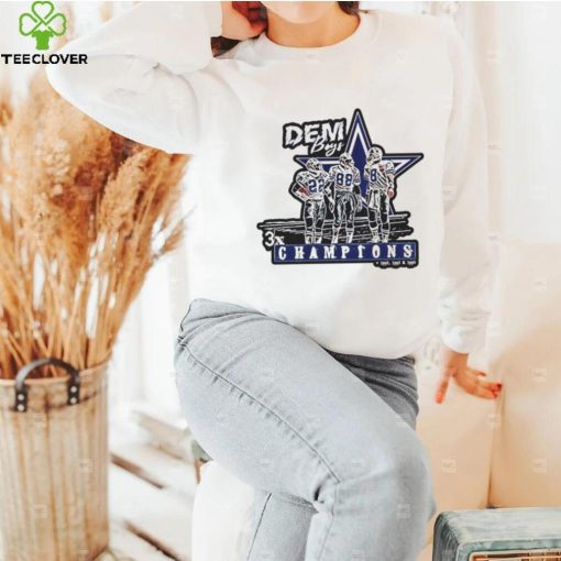 Dallas Cowboys Dem Boys Of The 90’s 3x Champions Shirt