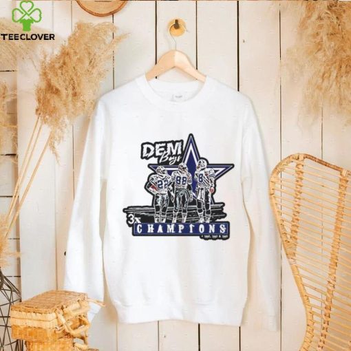 Dallas Cowboys Dem Boys Of The 90’s 3x Champions Shirt