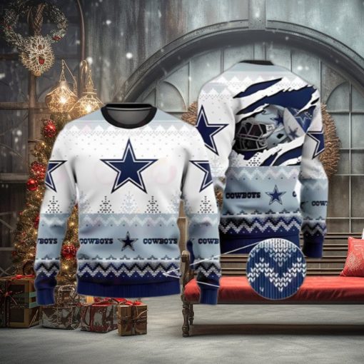 Dallas Cowboys Dream In Heart Dallas Cowboys Ugly Christmas Sweater