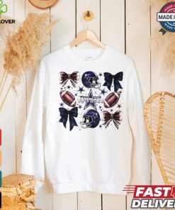 Dallas Cowboys Football Helmet Bow shirt