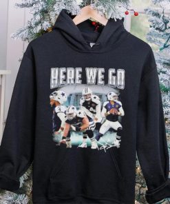 Dallas Cowboys Football Sweater Dak Prescott Yeah Here We Go Shirt