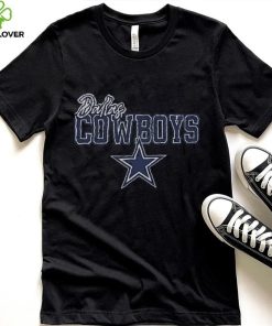 Dallas Cowboys Gameday Couture s In The Spotlight Tonal Leopard Print Shirt