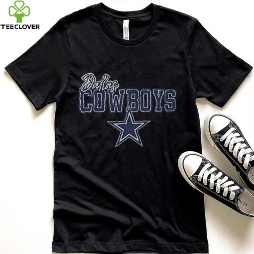 Dallas Cowboys Gameday Couture s In The Spotlight Tonal Leopard Print Shirt