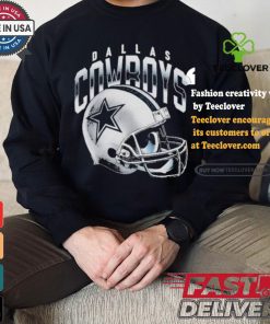 Dallas Cowboys Gradient Helmet T shirt 1 Dallas Cowboys Gradient Helmet T shirt