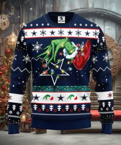 Dallas Cowboys Grinch Christmas Ugly Sweater