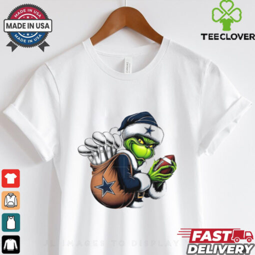 Dallas Cowboys Grinch Christmas  T  shirt