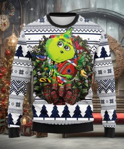 Dallas Cowboys Grinch Hug Christmas Ugly Sweater