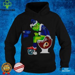 Dallas Cowboys Grinch shit on Redskins Eagles NY Giants hoodie, sweater, longsleeve, shirt v-neck, t-shirt