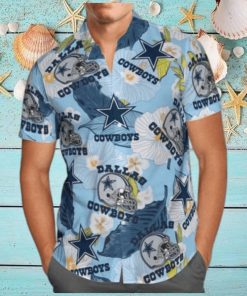 Dallas Cowboys Hawaiian Shirt Football Helmet Summer Beach Gift shirt