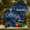 Calgary Flames Short Sleeve Button Up Tropical Shirt Hawaiian Shirt