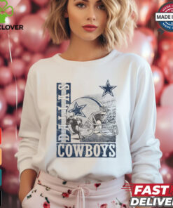 Dallas Cowboys Helmet Dash T Shirt 2 Dallas Cowboys Helmet Dash T Shirt